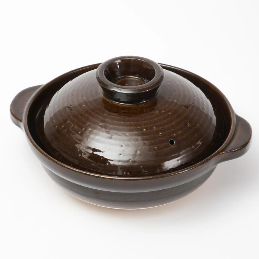 Nagatanien Iga IH Donabe - Large - Ame Brown - Image 2