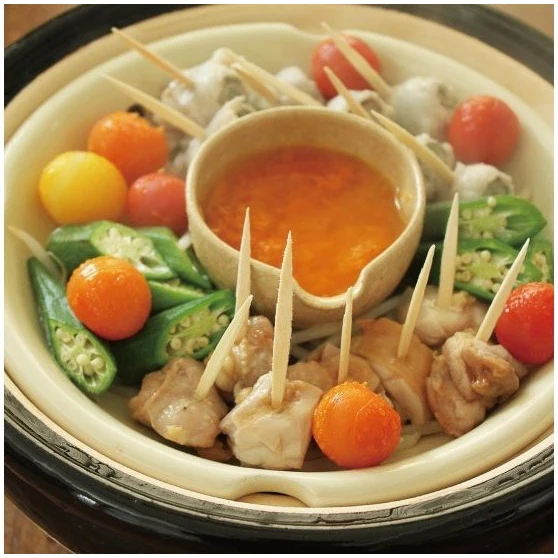 Nagatanien Mushi Nabe Clay Pot Steamer 3.2L - Image 4