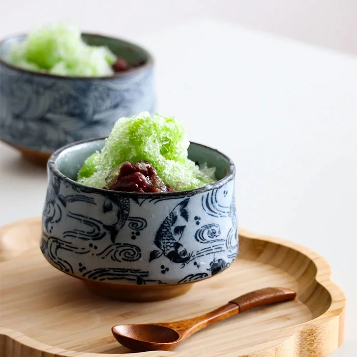 Nami ni Koi Carp Matcha Bowl - Image 6