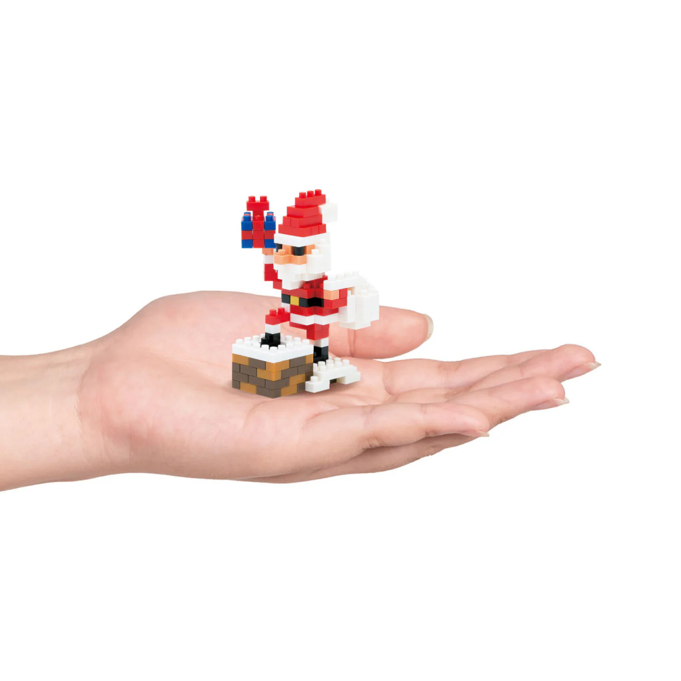 Nanoblock Nanoblock Santa Claus On The Chimney - Clear - Image 2