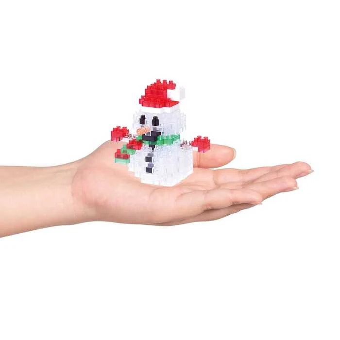 Nanoblock Nanoblock Snowman - Clear - Image 3
