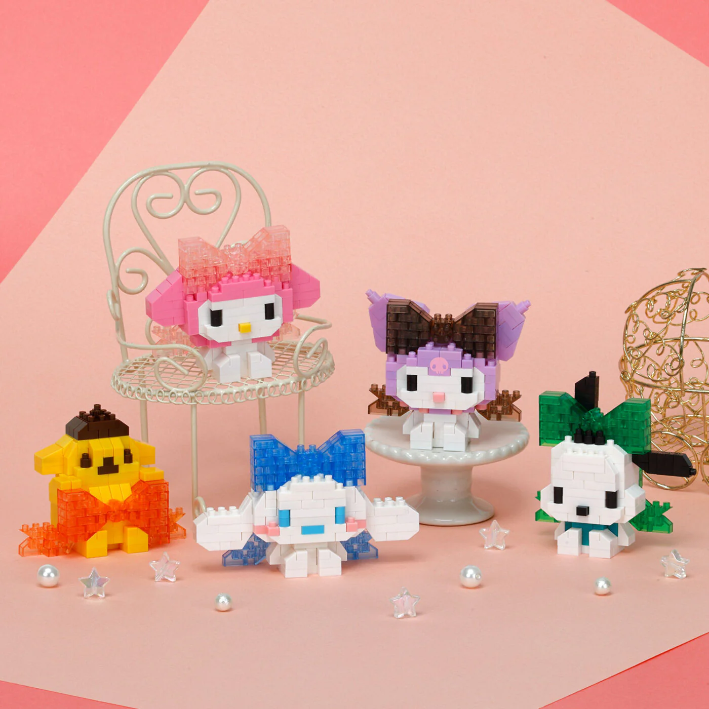 Nanoblock Sanrio - Pochacco Big Ribbon - Image 3