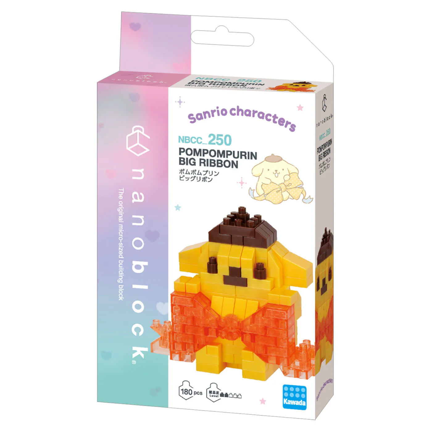 Nanoblock Sanrio - Pompompurin Big Ribbon - Image 5