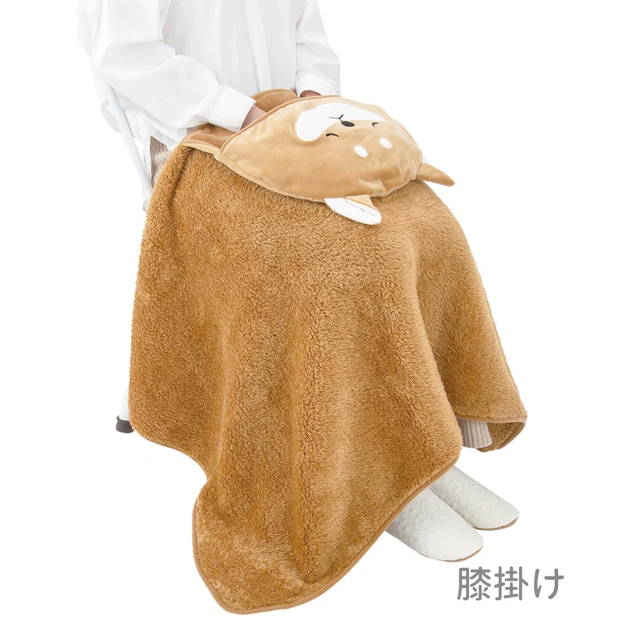 Nemunemu 5-Way Large Blanket - Shiba Dog Kotaro - Image 7