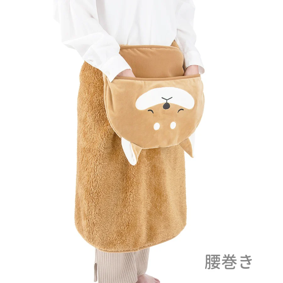 Nemunemu 5-Way Large Blanket - Shiba Dog Kotaro - Image 6