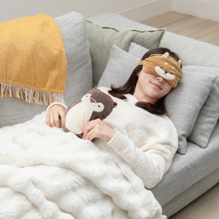 Nemunemu Microwaveable Silicone Hot Water Bottle - Shiba Dog Kotaro - Image 5