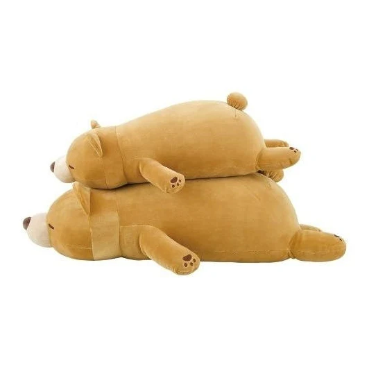 Nemunemu Premium Hug Pillow Bear Marron - Image 5