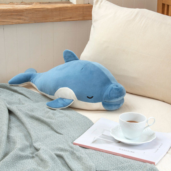 Nemunemu Premium Hug Pillow Dolphin Apollo - Image 2