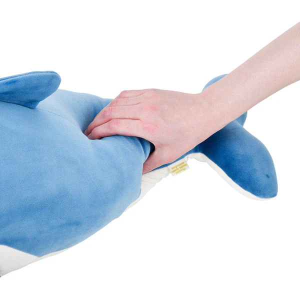 Nemunemu Premium Hug Pillow Dolphin Apollo - Image 5