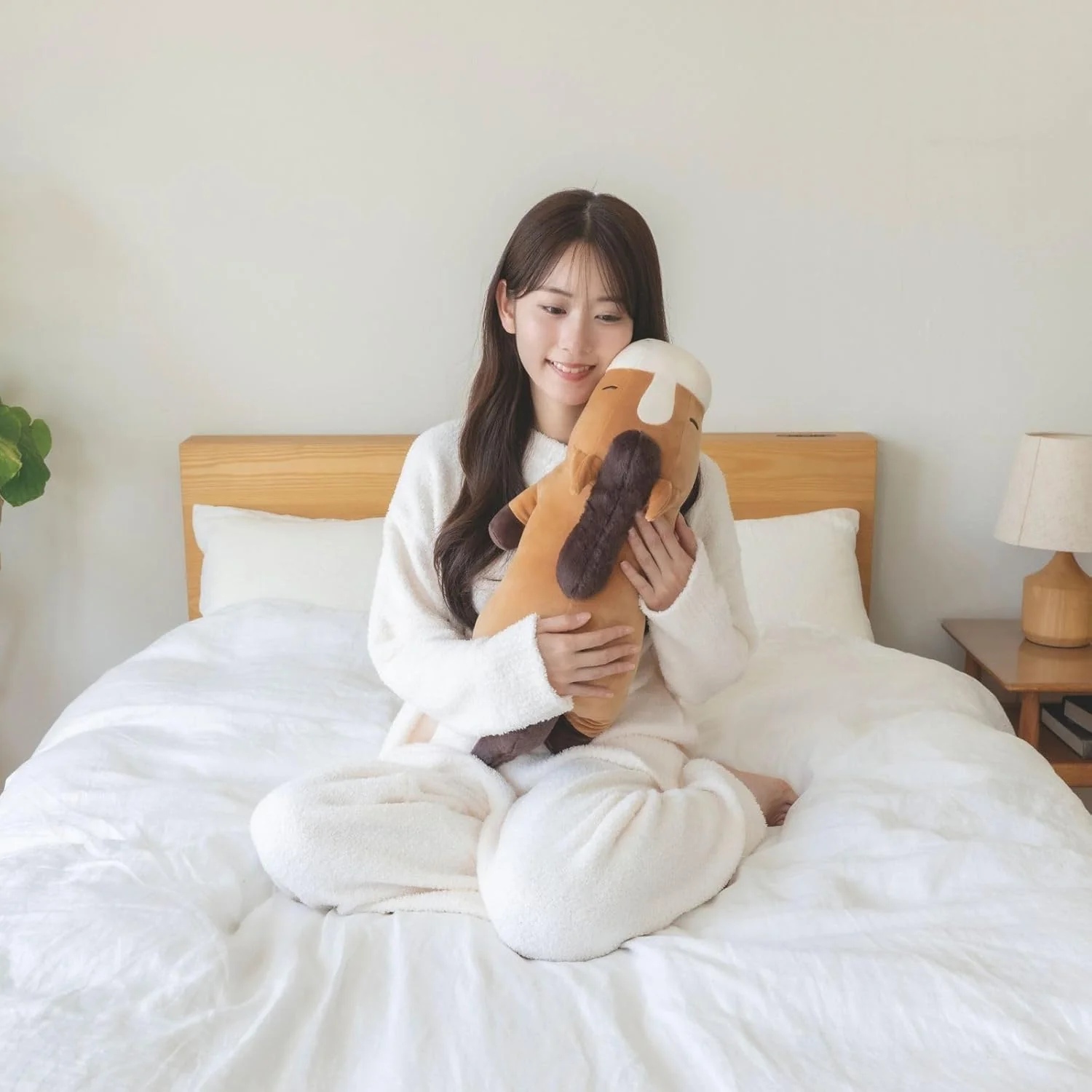 Nemunemu Premium Hug Pillow Horse Kokuriko - Image 4