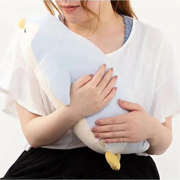 Nemunemu Premium Hug Pillow Penguin Love - Image 2