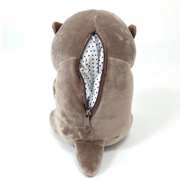 Nemunemu Premium Seated Hug Pillow Otter Kururi - Image 2