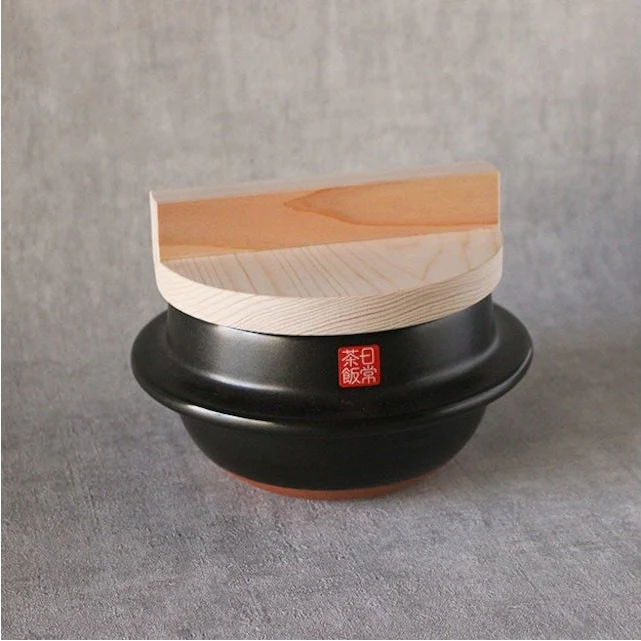 NichijoSahanki Clay Pot Rice Cooker 0.7L - Image 2