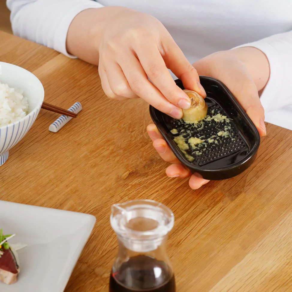 Nichijosahanki Ginger & Condiment Grater Dish - Image 2