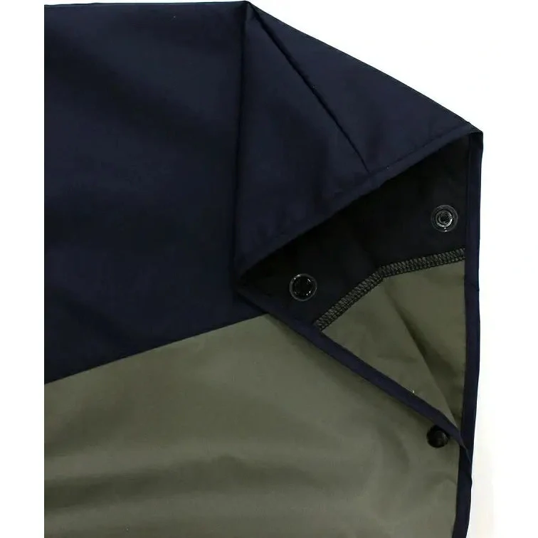NIFTY COLORS Eco Loopet Bicolour Navy/Grey Poncho - Image 6