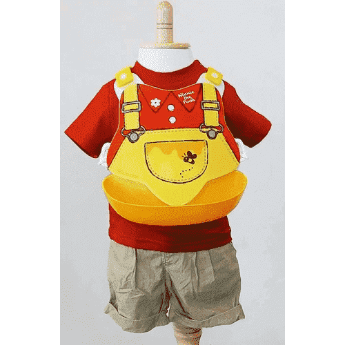 Nishiki Mickey Mouse Baby Bib - Image 4
