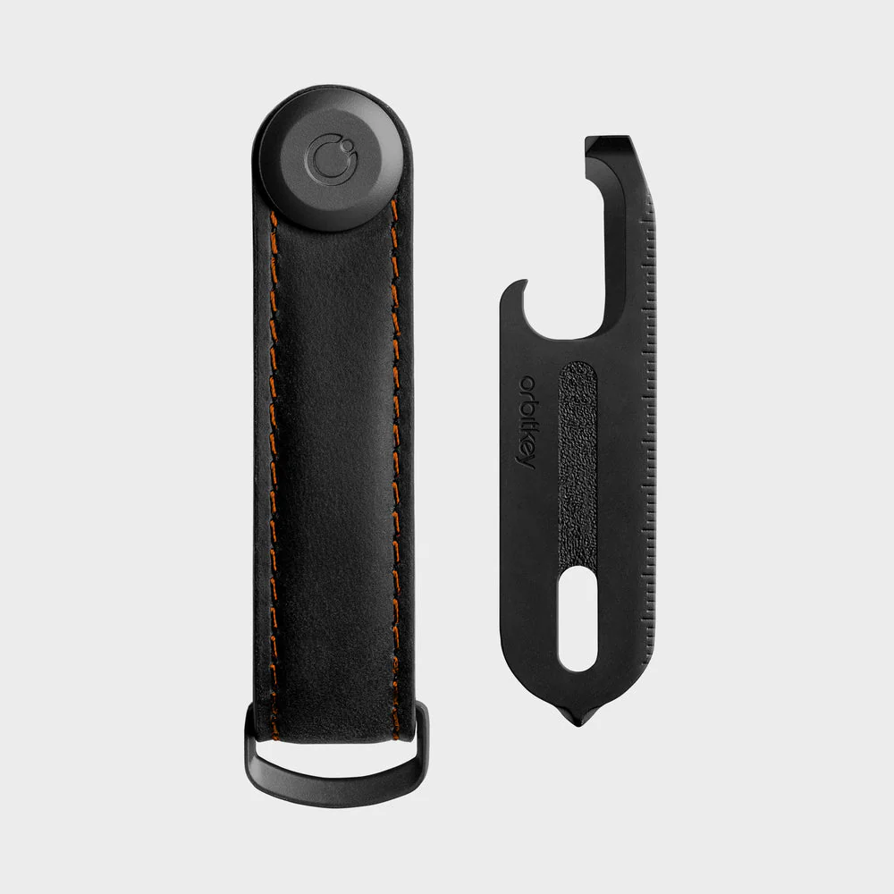 Orbitkey Crazy Horse Leather + Multi-Tool V2 Gift Set - Black - Image 3