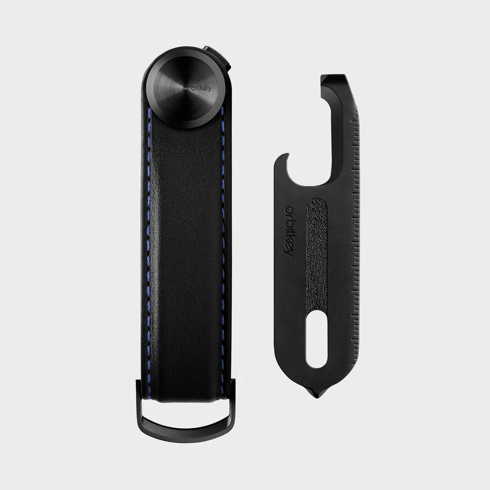 Orbitkey Pro leather + Multi-Tool V2 Gift Set - Black - Image 3
