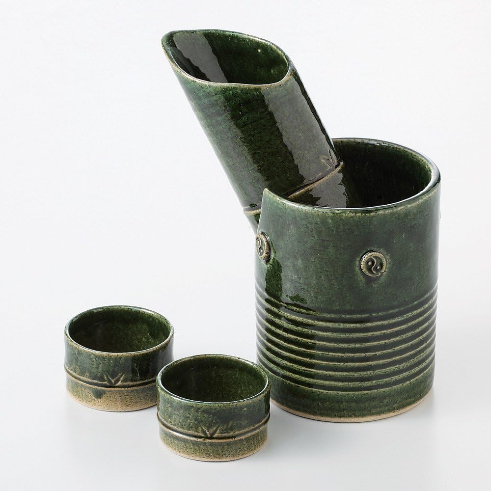 Oribe Bamboo Cold Sake 4P Set - Image 2