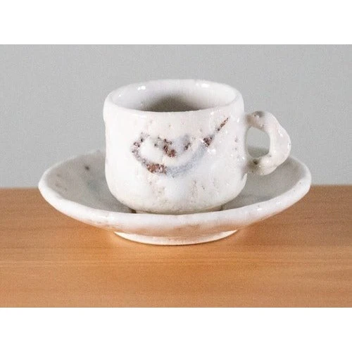 Oujigama Shino Mug and Saucer - Image 4