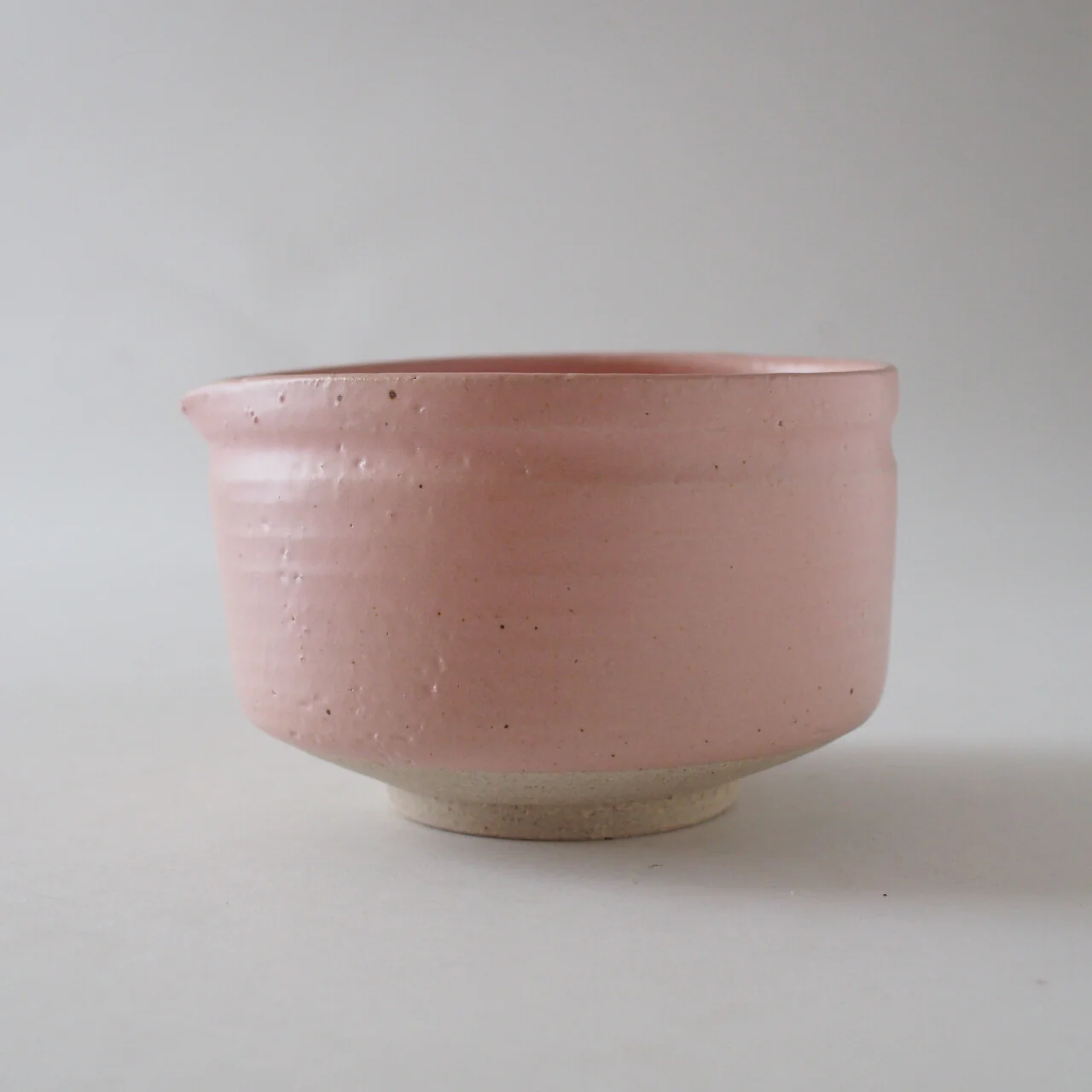 Peach Pink  Neri Matcha Bowl with Spout - Image 4