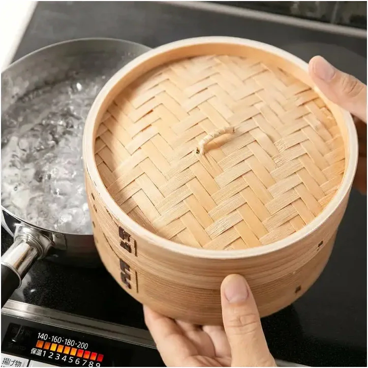 Pearl Life Bamboo Steamer 15cm - Image 3
