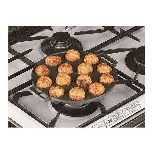 Pearl Life Non-stick Takoyaki Pan 14 Holes - Image 2