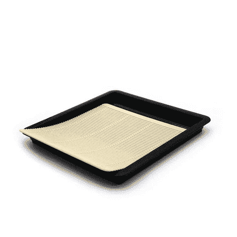 Pearl Life Square Soba Noodle Plate with drainboard - Image 3