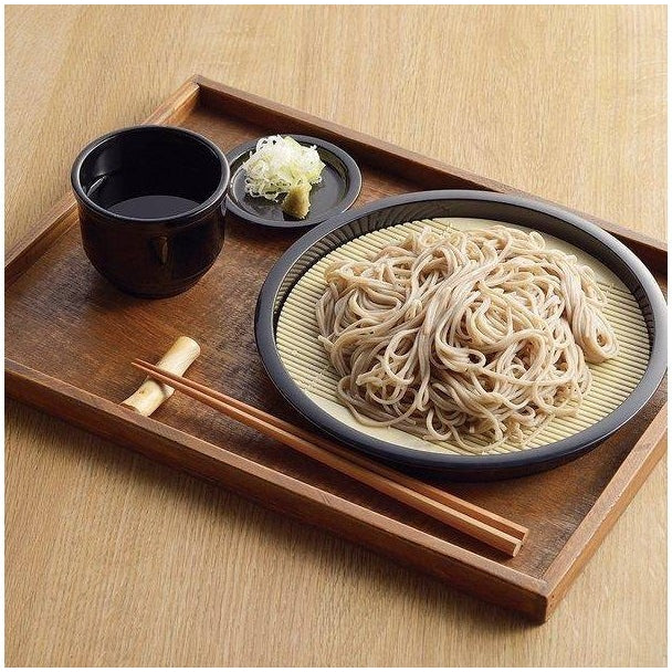 Pearl Life Round Soba Noodle Plate with drainboard - Image 2