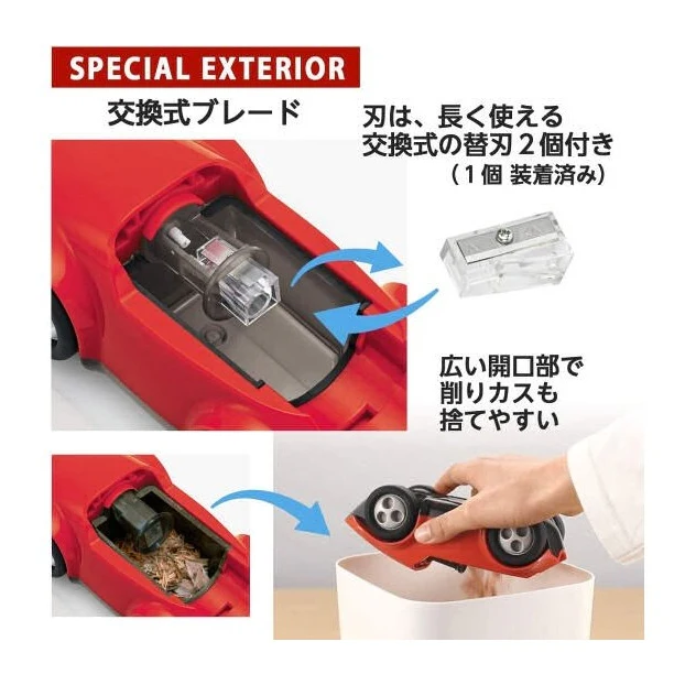 Plus Racing Car Pencil Sharpener - Image 2