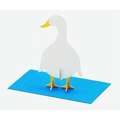 Good Morning Post Animal Standing Message Card - Image 2