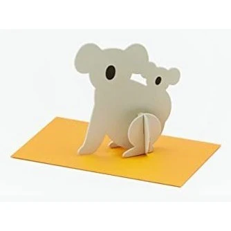 Good Morning Post Animal Standing Message Card - Image 4