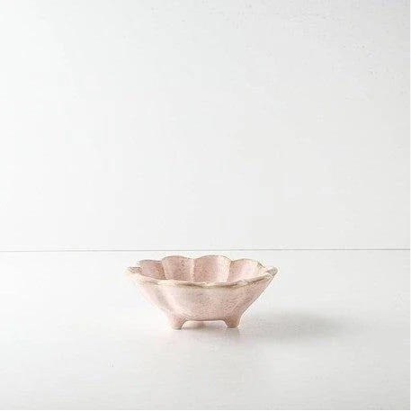 Rinka Pink Porcelain Chrysanthemum Bowl - Image 2
