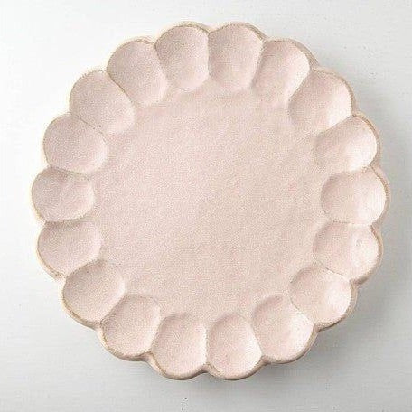 Rinka Pink Porcelain Chrysanthemum Plate - Image 3