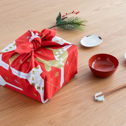 Ryukodo Christmas Furoshiki 70cm - Image 2