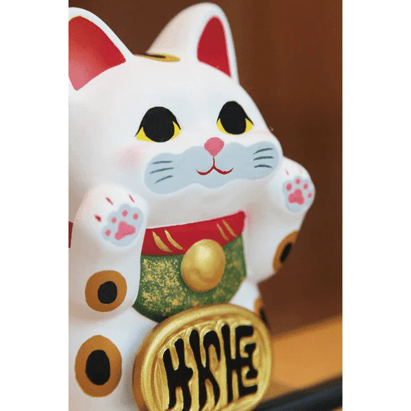 Ryukodo Squished Maneki Neko 11.5H - Image 2