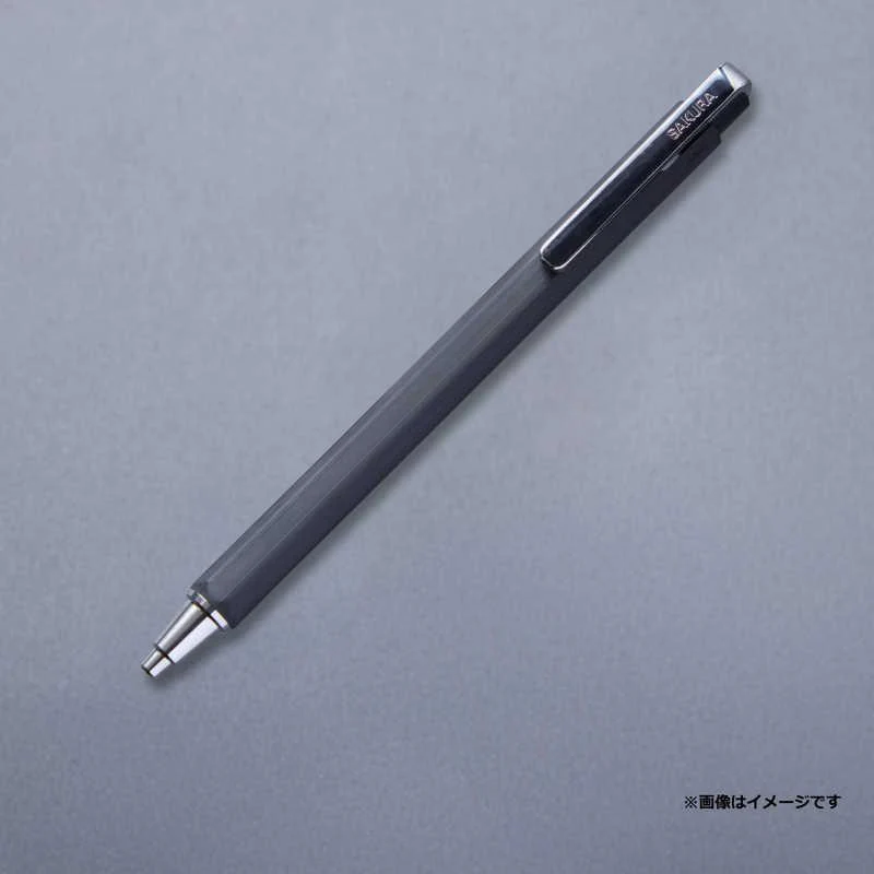 Sakura Ballsign iD Gel Ink Ballpoint Pen 0.5mm - 6 Black Colour Set - Image 3