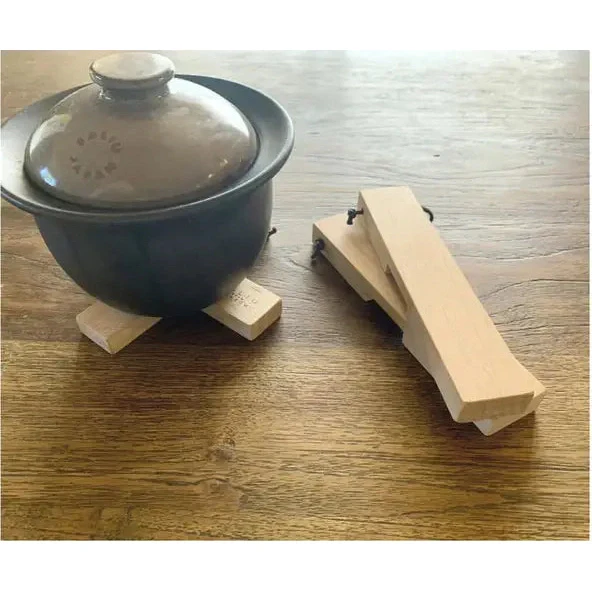 Saliu Wooden Cross Trivet - Image 2