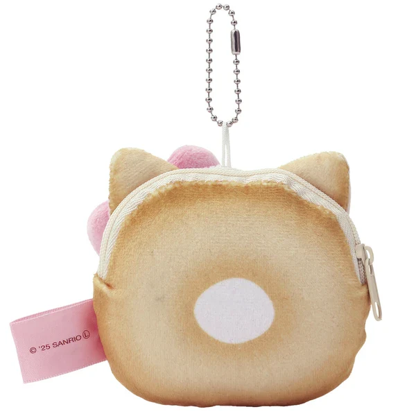 Sanrio Donut Mini Plush Pouch Keyring - Hello Kitty - Image 2