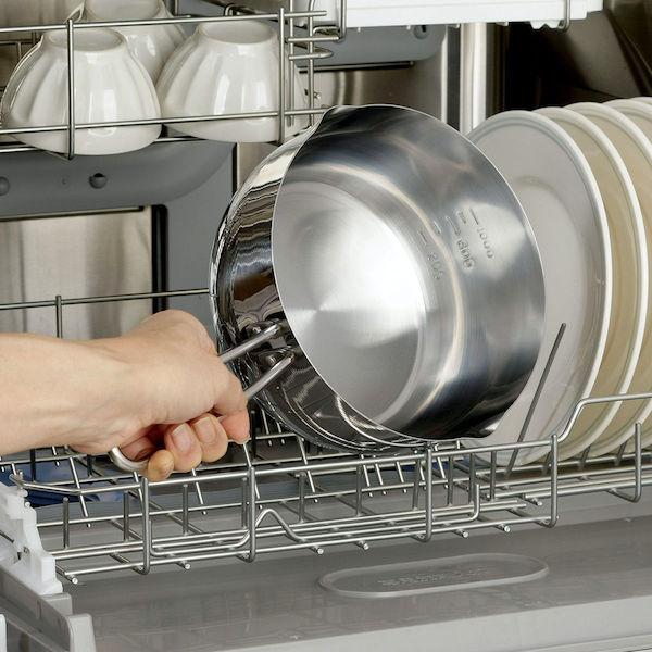 Shimomura Dishwasher-Safe Stainless Steel Yukihira Pot - 18cm - Image 3