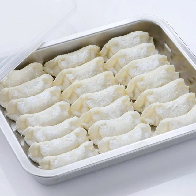 Shimomura Stainless Steel Wide Prep Trays with Lids 2pcs - Image 8