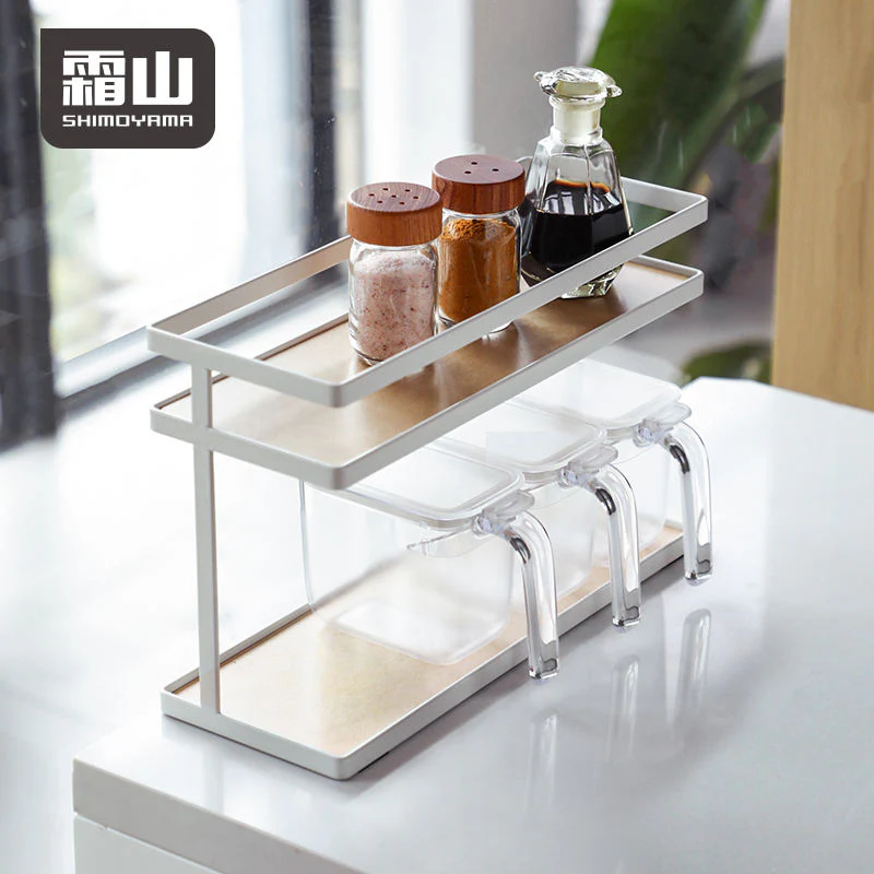 Shimoyama Double-Layer Condiment Storage Rack - Image 3