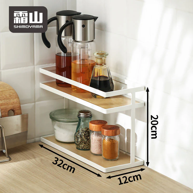 Shimoyama Double-Layer Condiment Storage Rack - Image 4