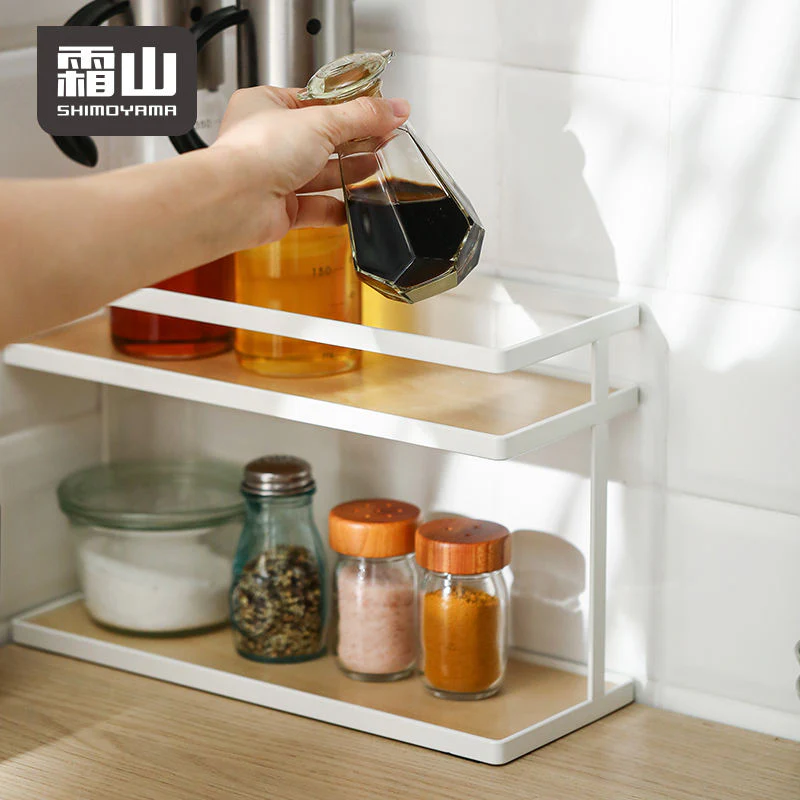 Shimoyama Double-Layer Condiment Storage Rack - Image 5