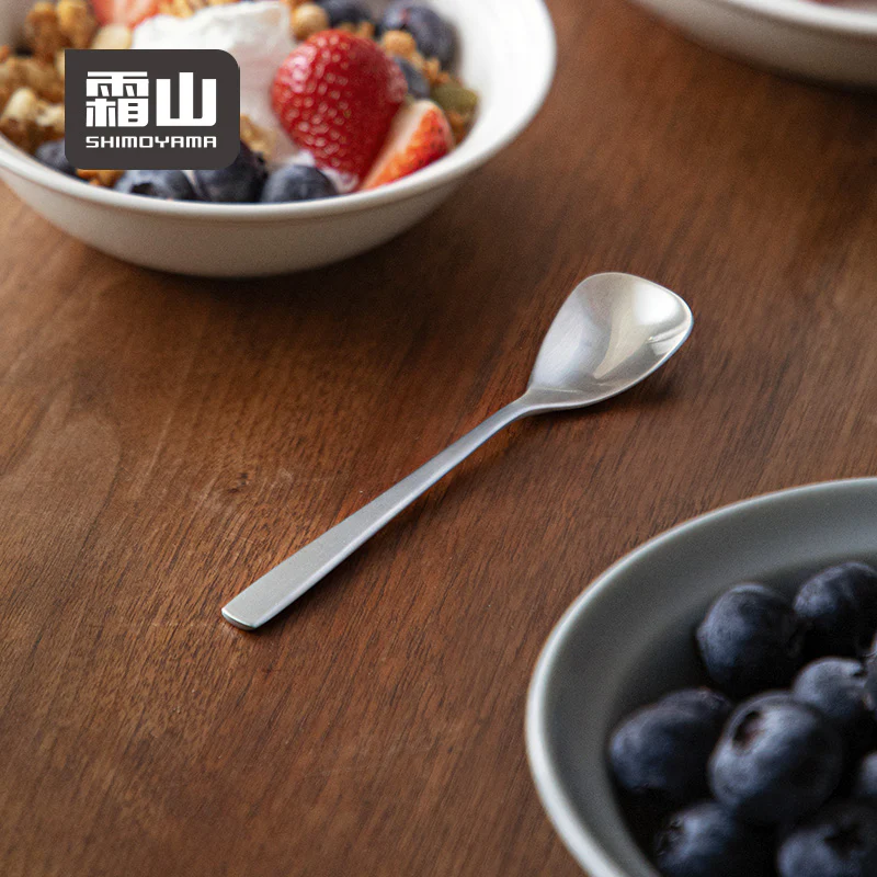 Shimoyama 304 Stainless Steel Dessert Spoon - Image 3