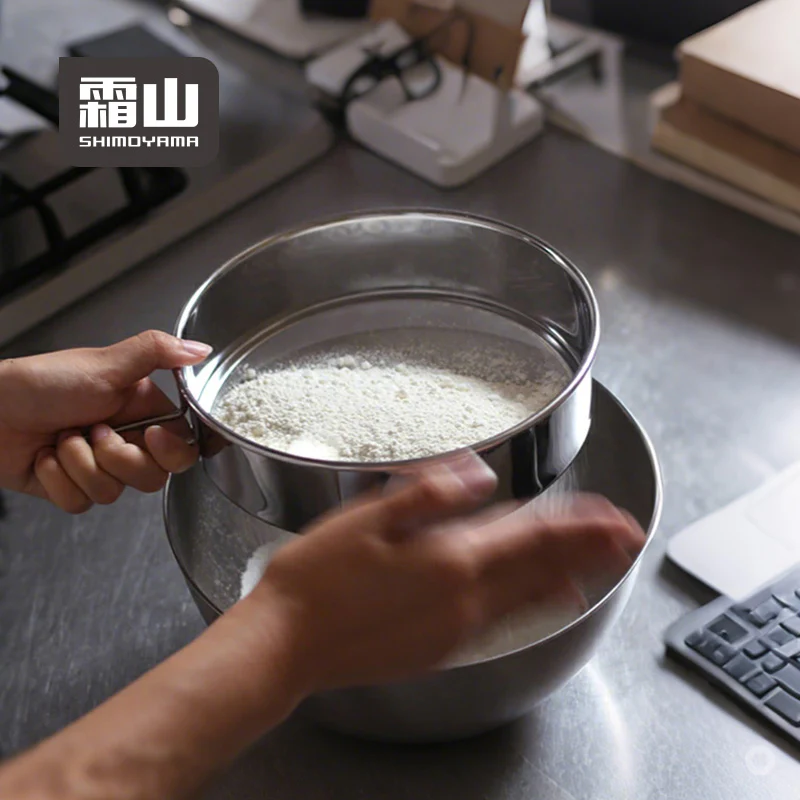 Shimoyama 304 Stainless Steel Flour Sifter - Image 3