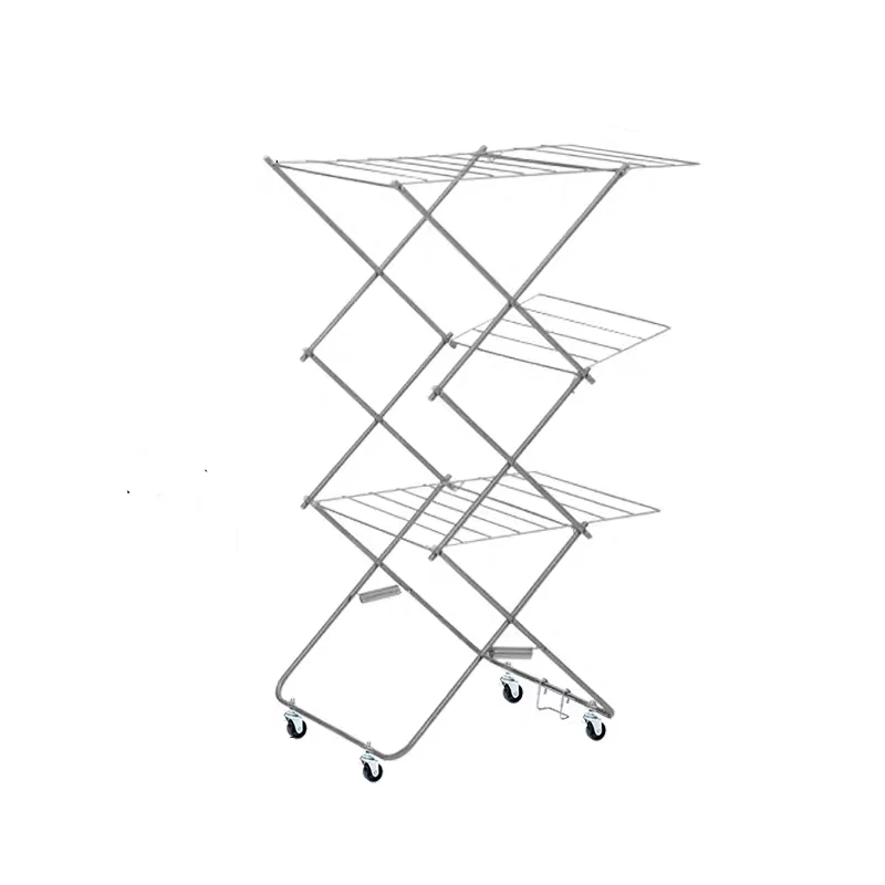 Shimoyama 304 Stainless Steel Foldable W-Shaped Drying Rack