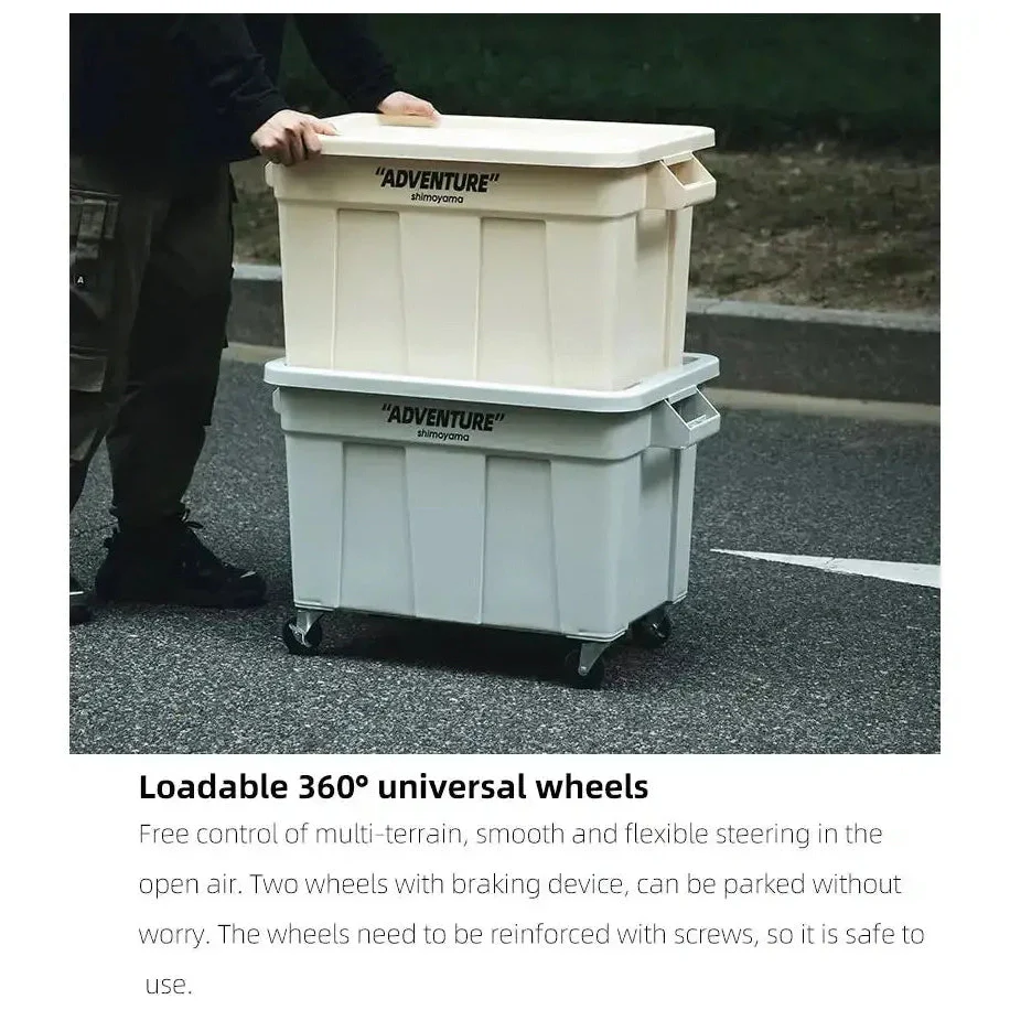 Shimoyama 360¬∞ Universal Wheels for ADV Utility Box - Image 3