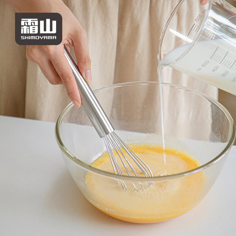 Shimoyama 430 Stainless Steel Whisk - 23cm - Image 4