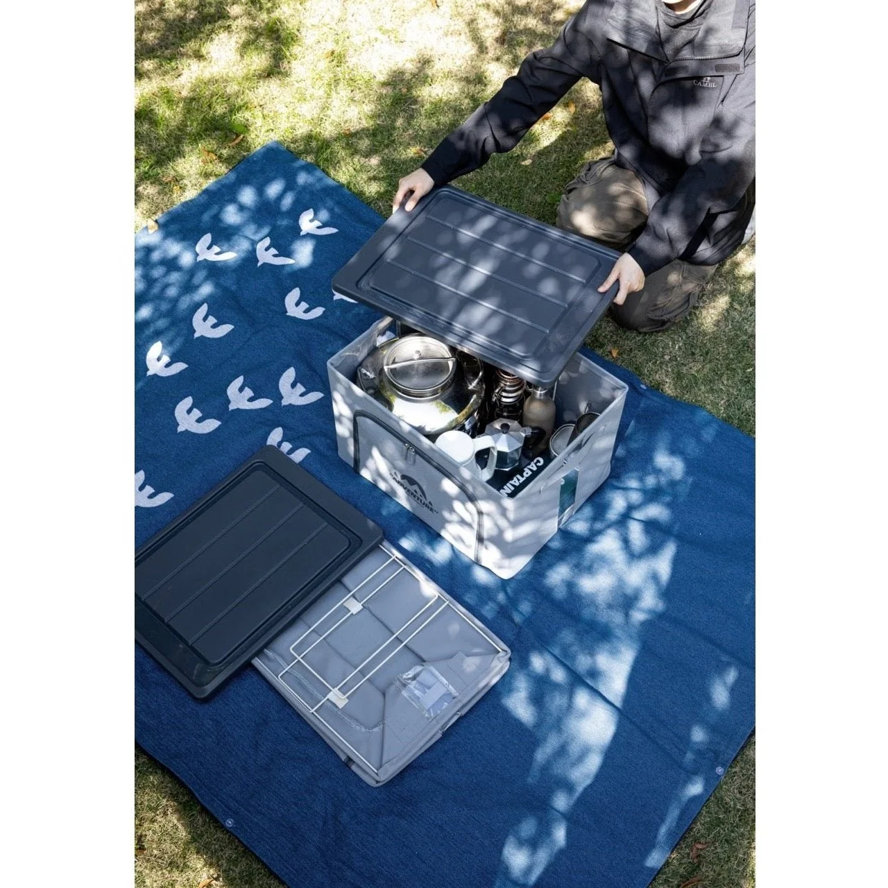 Shimoyama ADV Collapsible Fabric Storage Box Lid - Image 3
